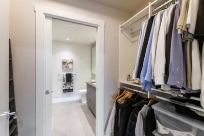 Powder Room Photo of 513 3588 Sawmill Crescent, Vancouver, BC