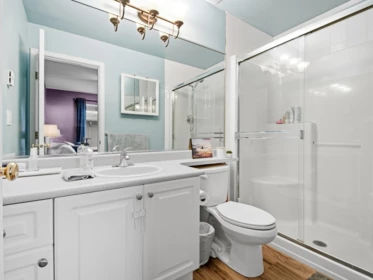Powder Room Photo of 17 2538 Pitt River Road, Port Coquitlam, BC