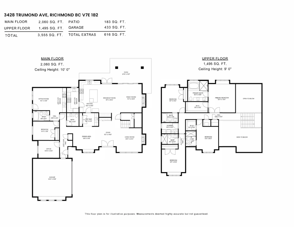 Backyard Photo of 3428 Trumond Avenue, Richmond, BC