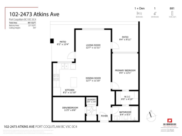 Garage Interior Photo of 102 2473 Atkins Avenue, Port Coquitlam, BC