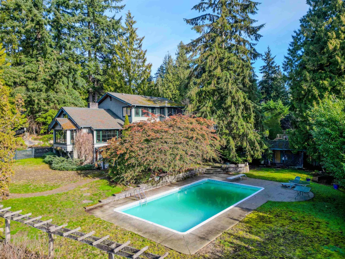 Exterior Rear Photo of 1650 Palmerston Avenue, West Vancouver, BC