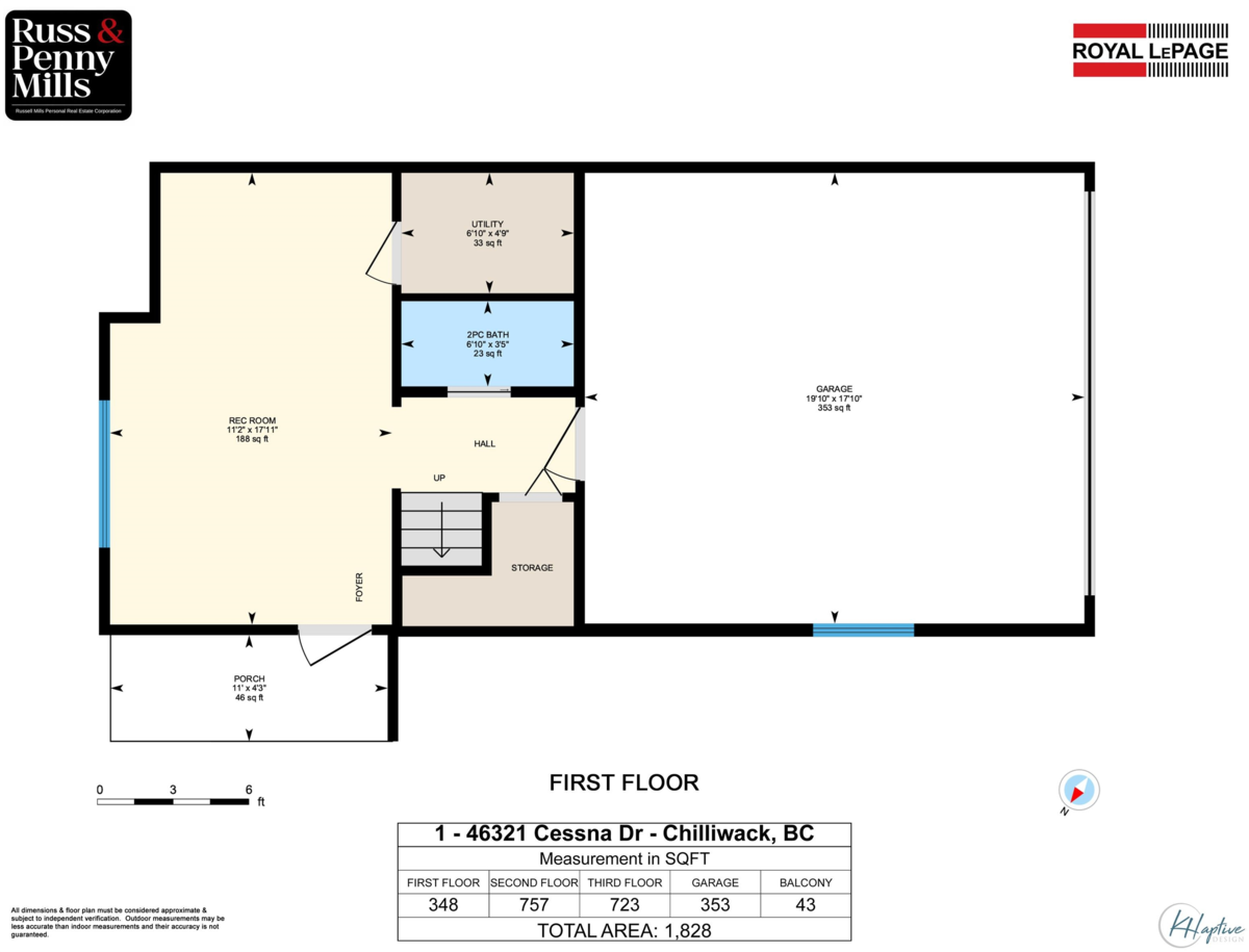 Front Yard Photo of 1 46321 Cessna Drive, Chilliwack, BC