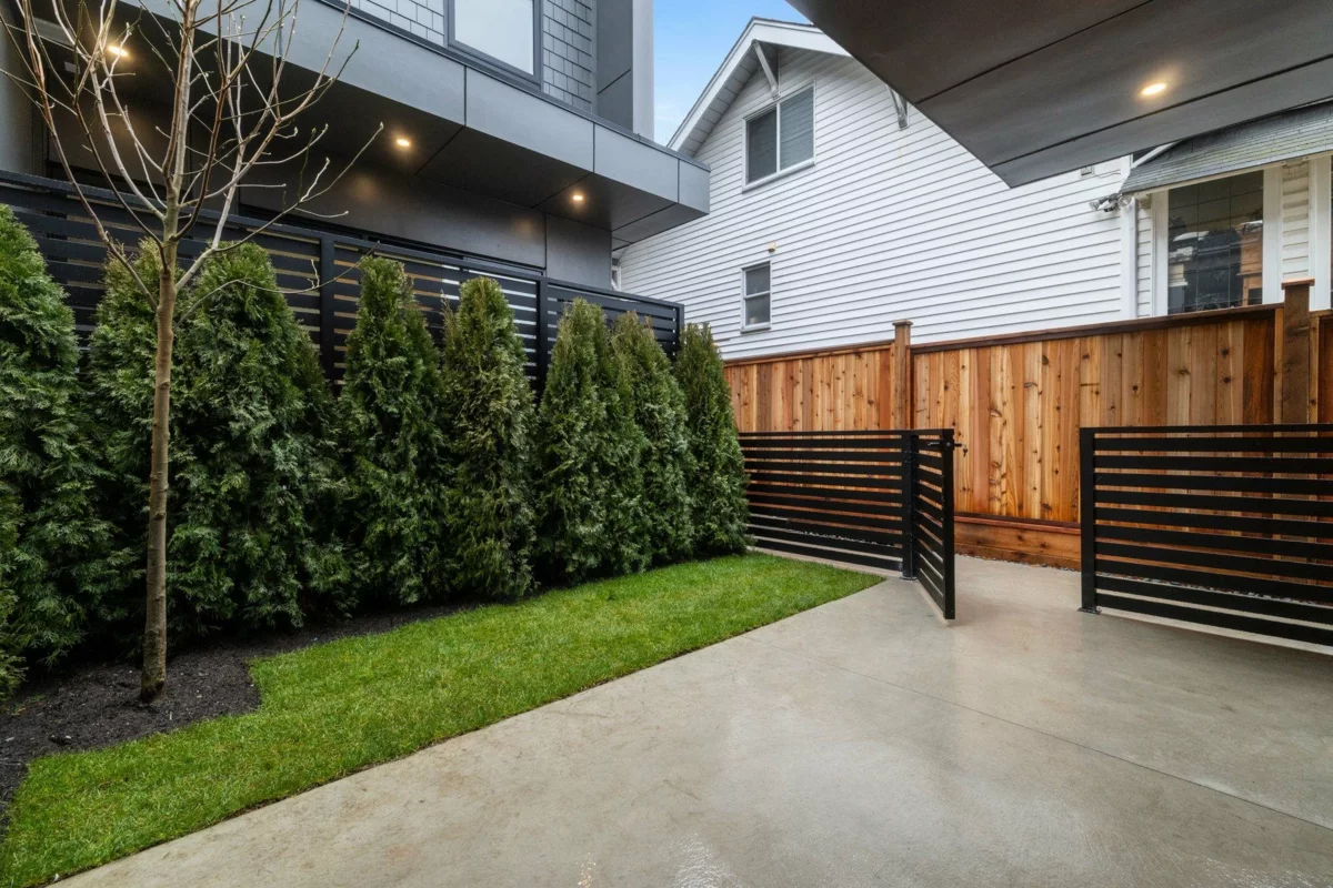 Outdoor Patio Photo of 1 2539 Grant Street, Vancouver, BC