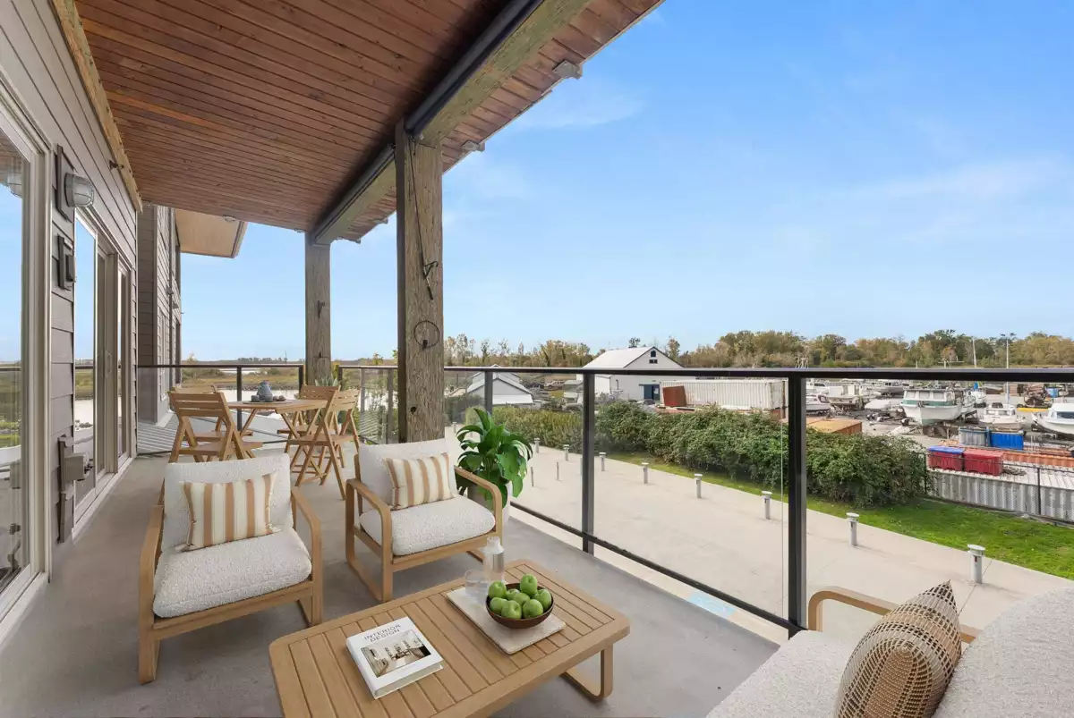 Outdoor Deck Photo of 209 6160 London Road, Richmond, BC