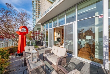 Backyard Photo of 1576 Homer Mews, Vancouver, BC