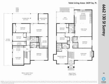 Aerial View of 6662 130 Street, Surrey, BC