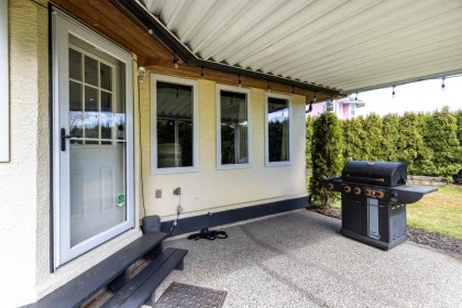 Aerial View of 8573 142 Street, Surrey, BC