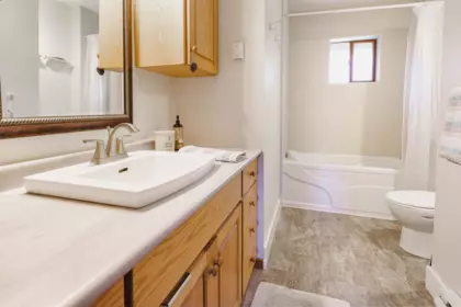 Powder Room Photo of 8096 Westwood Road, Halfmoon Bay, BC