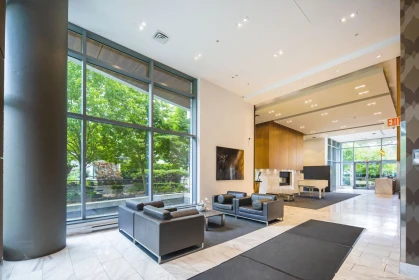 Aerial View of 4203 4880 Bennett Street, Burnaby, BC