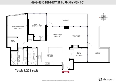 Fitness Center Photo Near 4203 4880 Bennett Street, Burnaby, BC