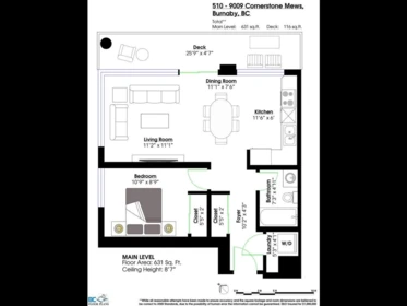 Loft / Bonus Room Photo of 510 9009 Cornerstone Mews, Burnaby, BC