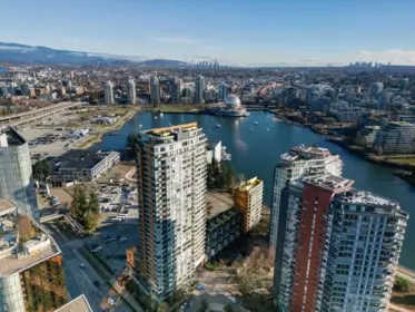 Aerial View of 1901 33 Smithe Street, Vancouver, BC