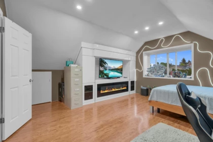 Aerial View of 7461 123 Street, Surrey, BC