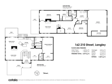 Aerial View of 162 210 Street, Langley, BC