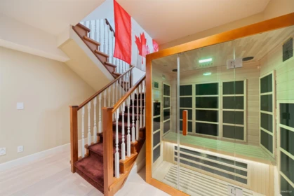 Garage Interior Photo of 7533 Curtis Street, Burnaby, BC