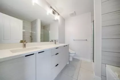 Guest Bathroom Photo of 110 7288 Heather Street, Richmond, BC
