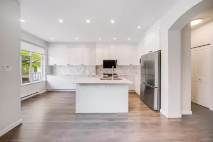 Kitchen Island Photo of 110 7288 Heather Street, Richmond, BC