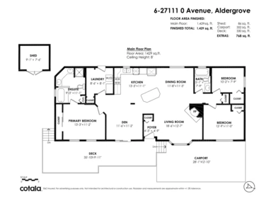 Aerial View of 6 27111 Avenue, Langley, BC