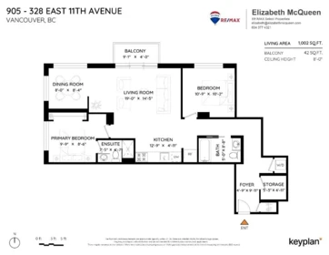 Loft / Bonus Room Photo of 905 328 E 11th Avenue, Vancouver, BC