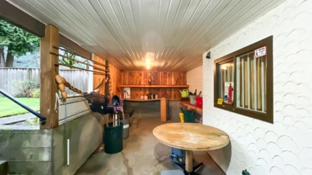 Aerial View of 4680 W 15th Avenue, Vancouver, BC