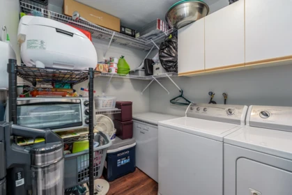 Laundry Room Photo of 301 2410 Emerson Street, Abbotsford, BC