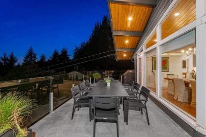 Outdoor Kitchen Photo of 4375 Woodcrest Road, West Vancouver, BC