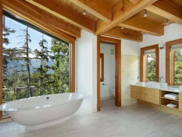 Staircase Photo of 3855 Sunridge Court, Whistler, BC