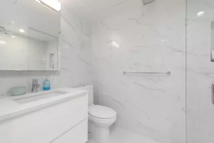 Primary Bathroom Photo of 305 8138 Fraser Street, Vancouver, BC