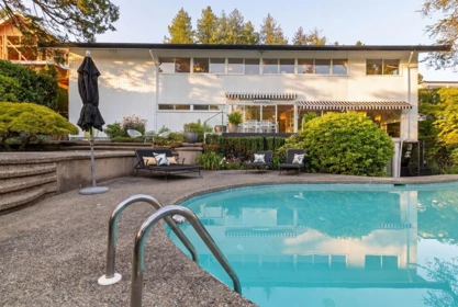 Aerial View of 6263 Carnarvon Street, Vancouver, BC