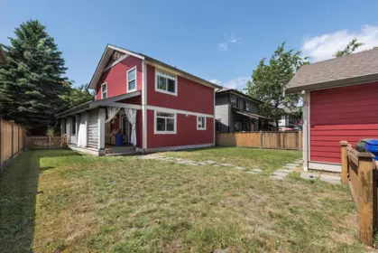 Aerial View of 5980 Matsqui Street, Chilliwack, BC
