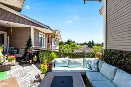 Basement Recreation Room Photo of 410 12350 Harris Road, Pitt Meadows, BC