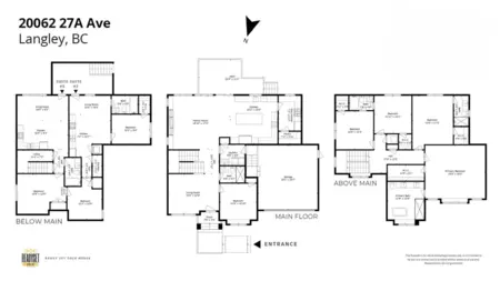 Aerial View of 20062 27a Avenue, Langley, BC