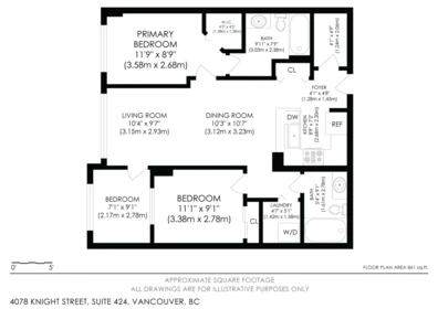 Garden / Landscaping Photo of 424 4078 Knight Street, Vancouver, BC