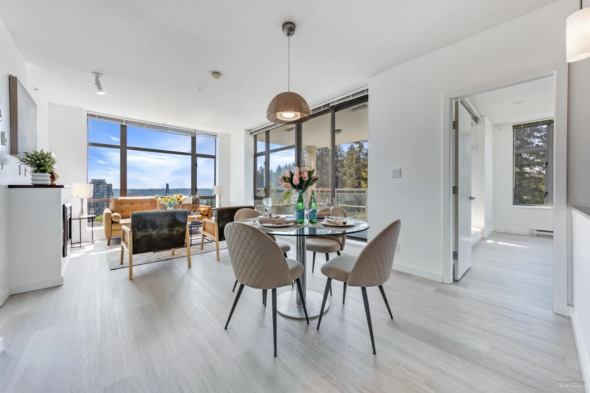 Living Room Photo of 1206 280 Ross Drive, New Westminster, BC