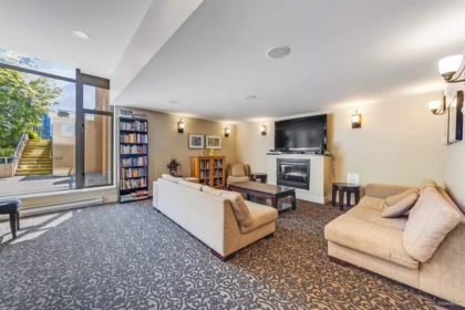 Basement Recreation Room Photo of 1206 280 Ross Drive, New Westminster, BC