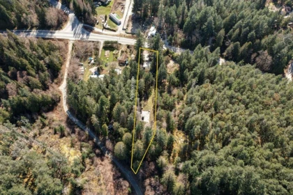 Aerial View of 9168 Sunshine Coast Highway, Halfmoon Bay, BC