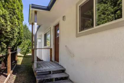 Aerial View of 5605 Ocean Avenue, Sechelt, BC