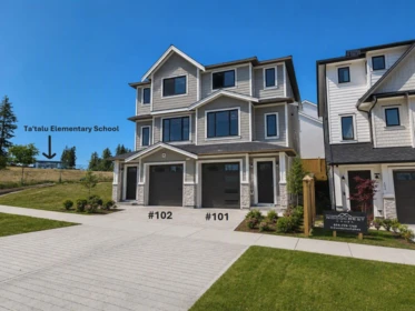 101 1840 165a Street, Surrey, BC, Surrey — Half Duplex for sale