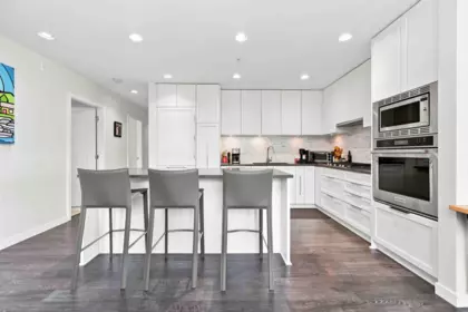 Kitchen Island Photo of 203 3911 Cates Landing Way, North Vancouver, BC