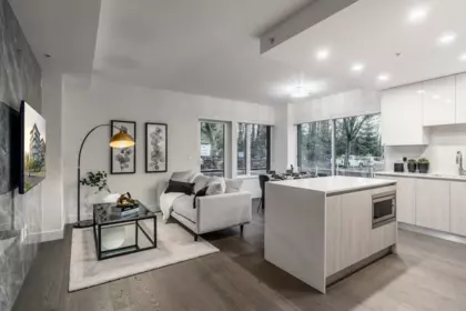 Kitchen Photo of 302 488 W 58th Avenue, Vancouver, BC