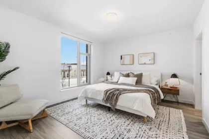 Primary Bedroom Photo of TH 109 755 Harbourside Drive, North Vancouver, BC