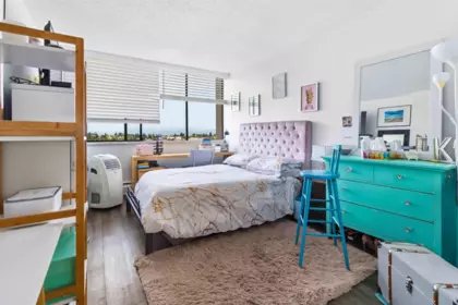 Primary Bedroom Photo of 1603 740 Hamilton Street, New Westminster, BC