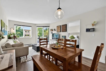 Kitchen Island Photo of 205 1251 W 71st Avenue, Vancouver, BC