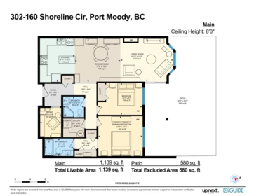 Garage Interior Photo of 302 160 Shoreline Circle, Port Moody, BC