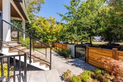 Exterior Rear Photo of 3233 Penticton Street, Vancouver, BC