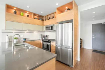 Family Room Photo of 316 9150 University High Street, Burnaby, BC