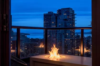 Outdoor Deck Photo of 2101 1238 Seymour Street, Vancouver, BC