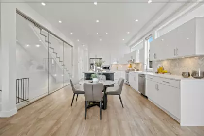 Kitchen Island Photo of 409 W Keith Road, North Vancouver, BC