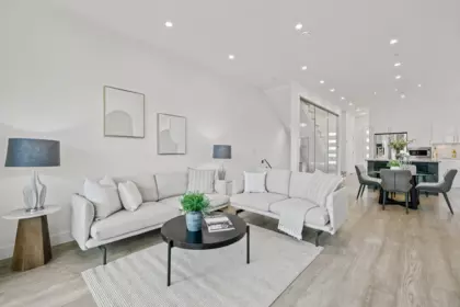 Living Room Photo of 409 W Keith Road, North Vancouver, BC