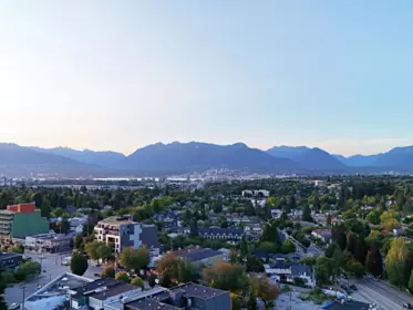 Aerial View of 1338 E 23rd Avenue, Vancouver, BC